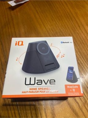 iQ Wave Home Speaker - Black, Bluetooth, wireless 7.5 W 360’ sound